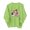 Green, variant on Women's 3D Cute Cat Print Sweatshirt Casual Long Sleeve Crewneck Pullover Fasion Loose Fit Shirts
