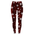 thumbnail image 4 of QATAINLAV Seamless Leggings for Women Christmas Stretchy High Waisted Tights Fall Athletic Yoga Pants, 4 of 5