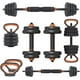 thumbnail image 1 of Kit de Mancuernas Brandtrendy 6 en 1 Multiusos con Peso Ajustable de 10 Kg, 1 of 4