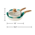 thumbnail image 5 of The Pioneer Woman Prairie Signature 30-Piece Cast Aluminum Cookware Set, Linen Speckle, 5 of 8