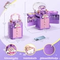 thumbnail image 3 of Set de maquillaje PERRYHOME Kids para niñas con 63 unidades, lavable, no tóxico, 3 of 7