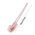thumbnail image 5 of Vggrvlo Toilet Brush and Holder Set Bathroom Deep Cleaning Toilet Cleaner Scrubber for Dead Corner Clean Drip-Proof RV Toilet Brush Suitable for Various Usage scenarios., 5 of 6