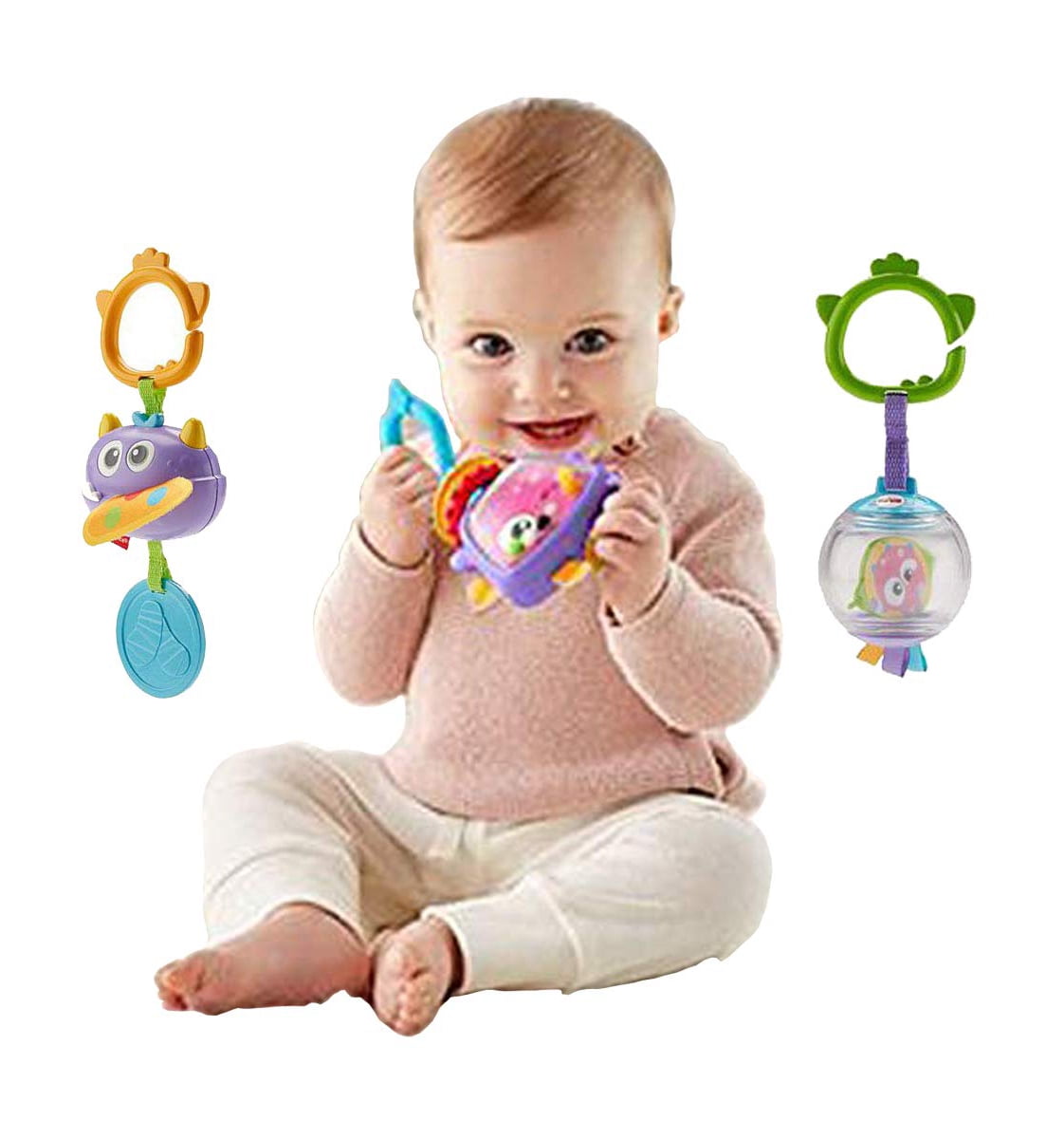 fisher price rattle set