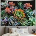 thumbnail image 2 of GOSMITH Succulents Tapestry Wall Hanging Tapestries for Bedroom Home Decorates Tapestrys Aesthetic Wall Hanging Decorates for Living Room Painting, 2 of 6