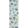 thumbnail image 2 of Allen, Kimberly 11x24 White Modern Wood Framed Museum Art Print Titled - Under The Sea, 2 of 4