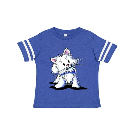 

Inktastic White Kitten Gift Toddler Boy or Toddler Girl T-Shirt