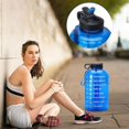 thumbnail image 5 of 5 Colo 3.7l Large Water Bottle Hydration With Motivational Time Marker Reminder, 5 of 5
