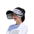 thumbnail image 1 of Sports Visor Hat Adjustable Unisex Empty Top Sun Protection Hat Beach Visor Cap, 1 of 10