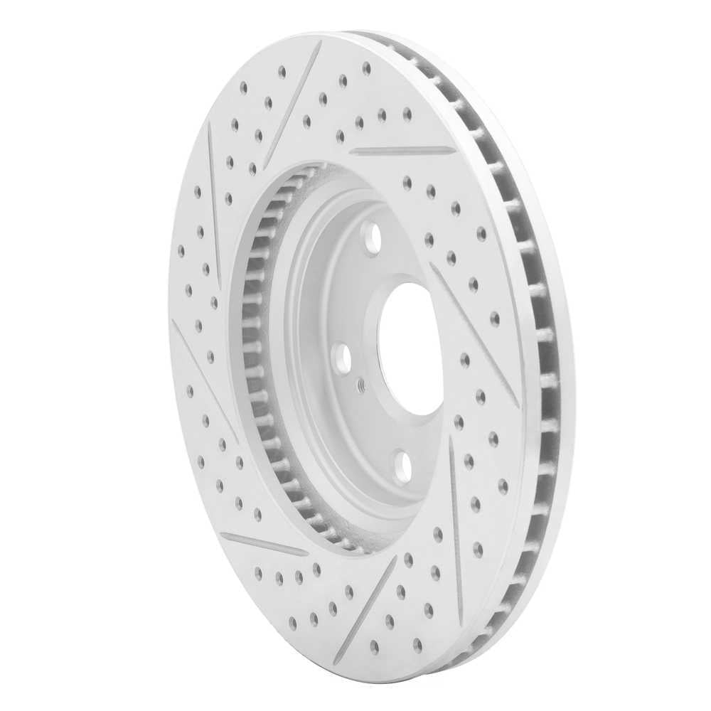 Dynamic Friction Company 830-76055R DFC Geoperformance Rotor - Drilled and Slotted