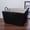 Black, 45*35*25 [Density Board], variant on Woven Storage Basket, Small Wicker Baskets for Shoes,Towel, Baskets Storage Kids, Empty Gift Basket with Handles