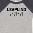 thumbnail image 4 of Inktastic Leapling- 2-29-24- Leap Year Boys or Girls Baby Bodysuit, 4 of 5