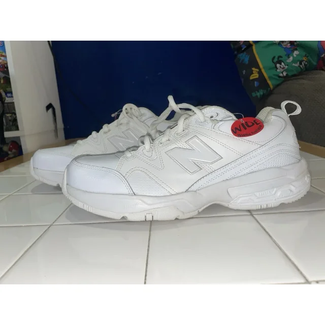 New Balance 609 Cross Training Shoes - Men's 11 Athletic Dad Sneakers All White
