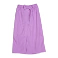 thumbnail image 2 of Toalla de baño de microfibra para mujer, vestido envolvente de ducha de secado rápido para Spa, color morado, 2 of 6