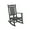 Gray, variant on Costaelm Paradise Classic Plastic Porch Rocking Chair, Blue
