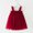 Wine, variant on Fesfesfes Girls Tulle Ruffle Strap Princess Dress, Fluffy Mesh Layered Tutu Party Gown, Cute Sleeveless Christmas Holiday Outfit for Toddlers and Kids Ages 6 Months-8 Years