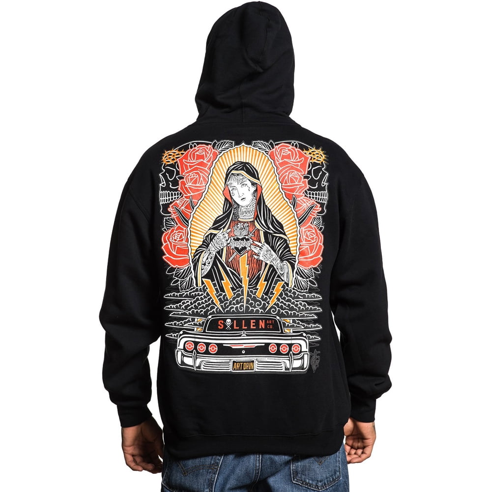 Sullen Men's Hopeless Zip Hoodie Black 