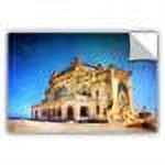 ArtWall Dragos Dumitrascu "Casino in Ruins" ArtAppealz Removable Wall Art