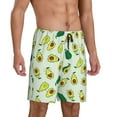 thumbnail image 2 of Bixox Men's Cartoon Fruit printed lightweight casual shorts, soft sleep shorts with pockets., 2 of 7