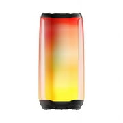 Waloo Wireless Portable Bluetooth Speaker with 360 Degrees LED Lights, Powerful Sound and Deep Bass 2 LB.