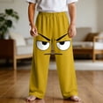 thumbnail image 3 of rd Yellow Children Boy Girl Spandex Beach Casual Trousers Pants for Child Print Hawaiian Tropical Straight Leg Long Leg Summer Fall 2026 Clothes Y2K 6 Years, 3 of 9