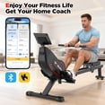 thumbnail image 4 of Winfita Rowing Machine Rower for Home Cardio Workouts, 32 Adjustable Resistance, Includes Digital Monitor and Comfortable Seat Cushion, 4 of 10