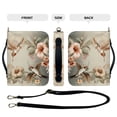 thumbnail image 5 of FOR U DESIGNS Hummingbird Floral Bible Cover for Women Soft PU Leather Bible Bag with Zipper Sturdy Bible Protective Carrier Size M Soft Crossbody Backpack Bag Purse for Bible Study Religious, 5 of 7