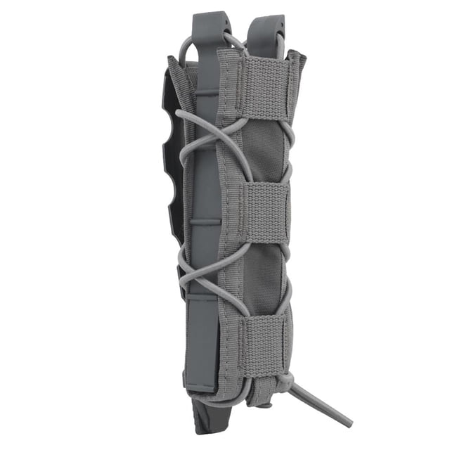 Rifle Pistol Single Bag para MP5/MP7 Molle Mag Pouch Airsoft Accesorios (Gris)