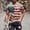 Shirts-A019Khaki, variant on Gamivast USA 4Th of July for Men T Shirt Classic Distressed Flag Shoulder Graphic Short Sleeve Crewneck Relaxed Fit Patriotic Party Summer Casual Everyday Tops Tees