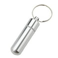 thumbnail image 1 of Aluminum Pill Case Keychain Waterproof Holder Medicine 202JUY Drug Box GX, 1 of 8