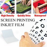 Angle View: 50 Sheets 11" x 17" Waterproof Inkjet Translucency Film Silk Screen Printing