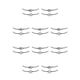 thumbnail image 1 of Tobilleras de mujer Qarigey delicada tortuga brújula decoración cuerpo joyería adorno pies, 1 of 6
