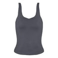 thumbnail image 4 of BYHONG Women's Suspender Tank Top - Slim Fit Summer Vest, Solid Color Womens Blouses & Casual Top Grey M, 4 of 4