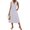 Purple, variant on Women's Fashion Casual Checkered Striped Printed Dress