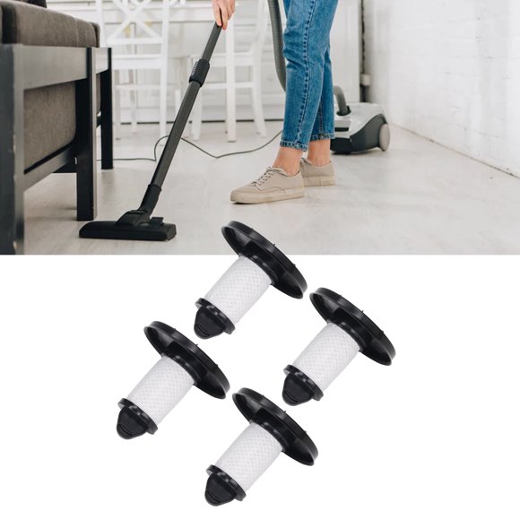 Vacuum Cleaner Front Filter, 4 PCS ABS Capturing Fine Particles Perfect Fit Cleaner Replacement Filter Elements for Maintain