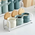 thumbnail image 4 of European Solid Color Sugar Bowl With Lid, Ceramic Sugar Pot, Coffee Accessories, Sugar Pourer, Kitchen Storage-Dark green-3 Set, 4 of 6