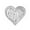 Silver, variant on Wind Spinner Outdoor Metal Decorations,3D Heart Wind Spinners for Yard and Garden, Mirror Stainless Steel Wind Sculptur Spinner Indoor Outdoor Garden Decoration Crafts Ornaments
