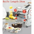 thumbnail image 5 of JIAN YA NA Electric Noodle Machine Dumpling Skin Pasta Press Maker Commercial Home (#A# Length 18cm,Width 3mm/9mm), 5 of 11