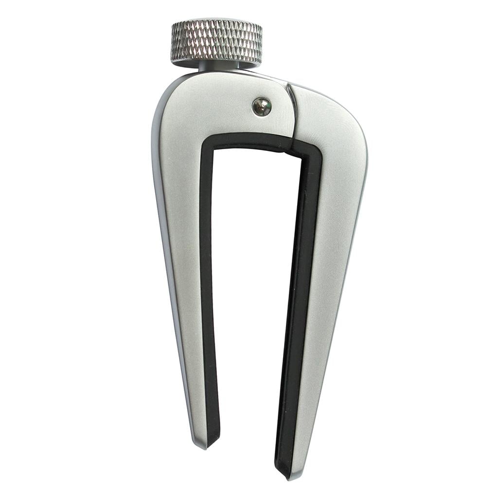 Dualoai Zinc Alloy Guitar Capo Capotraste with 24pcs Picks for Acoustic Electric Guitar