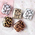 thumbnail image 1 of Leopard Marble Patterned Bluetooth Earphone Protective Case Cover for AirPods, 1 of 8