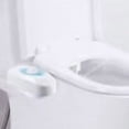 thumbnail image 1 of Asiento de inodoro con bidé y rociador de agua fresca (solo agua fría, limpieza de boquillas, sin ajuste de presión, lavado femenino), 1 of 7