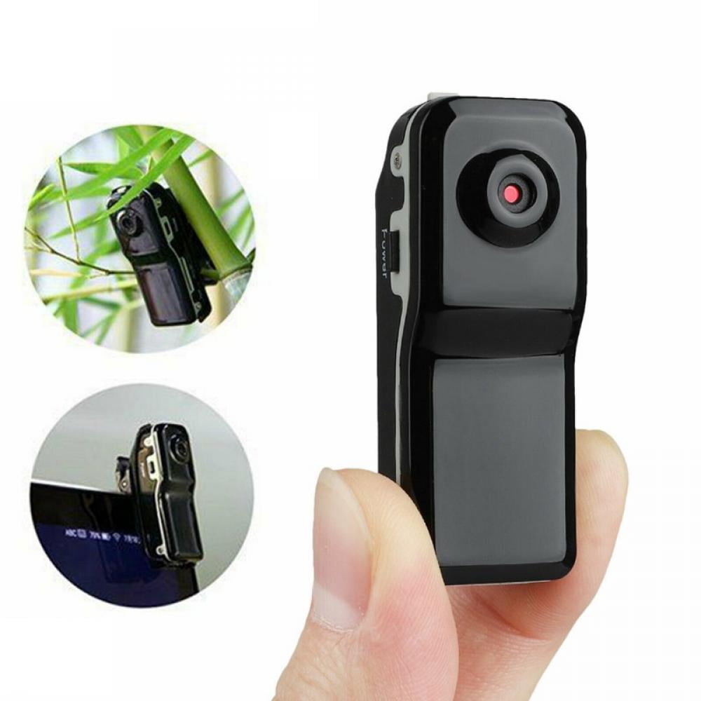 Mini Wireless Security Camera, Full HD 1080P Portable Small HD Nanny Cam  with Night Vision, Video Record and Motion Detection for Home, Car, Drone,  Office and O…