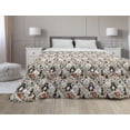 thumbnail image 1 of Cartoon Down Alternative Comforter, Themed Reptile and Amphibian Animals Pattern Frog Gator Turtle, Microfiber Quilt for All Season, 5 Sizes, Multicolor, by Ambesonne, 1 of 3