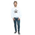 thumbnail image 4 of Looney Tunes Mens Sylvester Mono Star Sweatshirt, 4 of 5