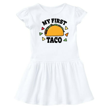 

Inktastic My First Taco Cinco De Mayo Gift Baby Girl Dress