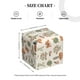 thumbnail image 4 of Fotbe Forest Mushrooms Insects Porta Pañuelos Decorativo de Cuero, Caja Cuadrada Moderna para Pañuelos Faciales, Organizador y Dispensador 5x5x5'', 4 of 7