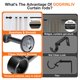 thumbnail image 3 of Barra de cortina Gogrinliv de 3 a 4,3 m, ajustable, de metal negro, 3 of 9