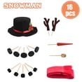 thumbnail image 1 of Christmas Snowman Decorating Making Kit Outdoor Fun Christmas Winter Holiday Party Snowman DIY Making Kit Decoration Gift, 1 of 1