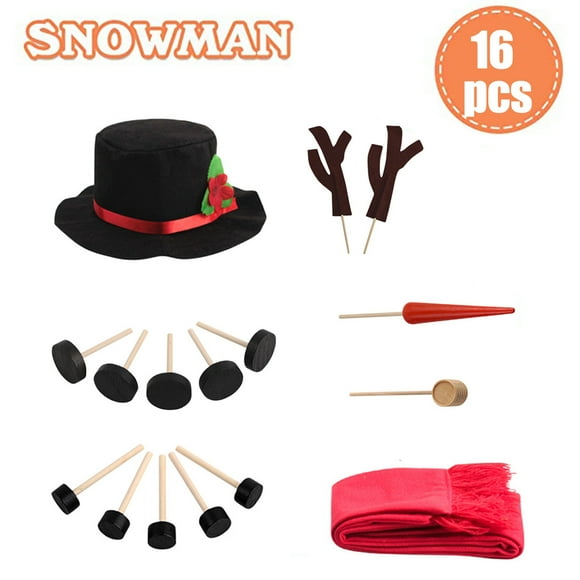 SIfdSeng Christmas Toys for Kids in Bulk Christmas Snowman Decorating Making Kit Outdoor Fun Christmas Winter Holiday Party Snowman Diy Making Kit Decoration Gift Tiny Toys for Girls Prizes