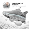 thumbnail image 2 of ALLSWIFIT Women’s Slip-On Walking & Running Shoes – Comfortable, Breathable, Non-Slip Tennis Sneakers for Gym, Workout, Cross-Training, and Casual Wear, 2 of 8
