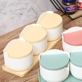 thumbnail image 4 of Three-Can Design Plastic Seasoning Box Set, Flip Design Household Salt Shaker Sugar Bowl,, 4 of 5